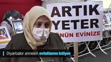 Diyarbakır anneleri evlatlarını istiyor