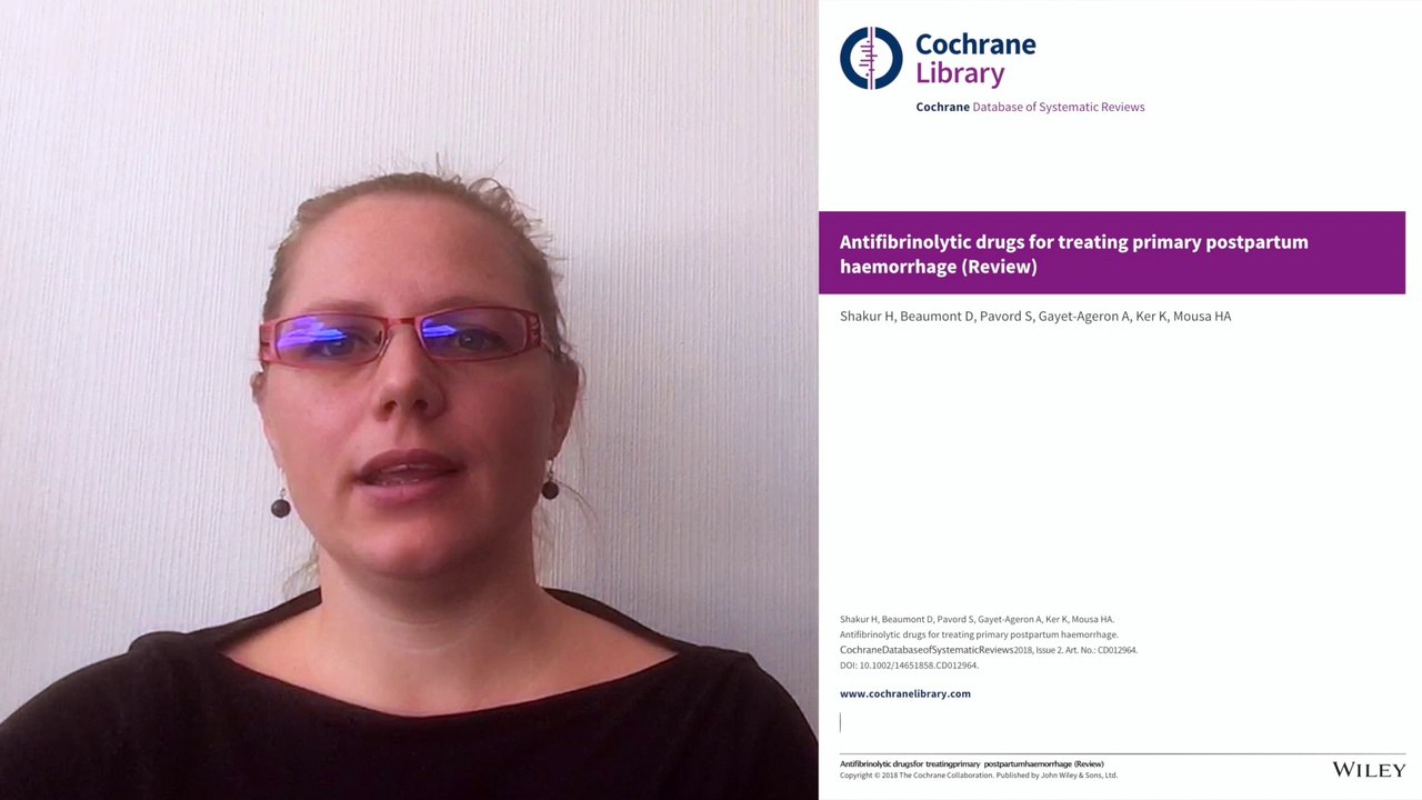 PEARL_Antifibrinolytic drugs for treating primary postpartum haemorrhage (Pitch)