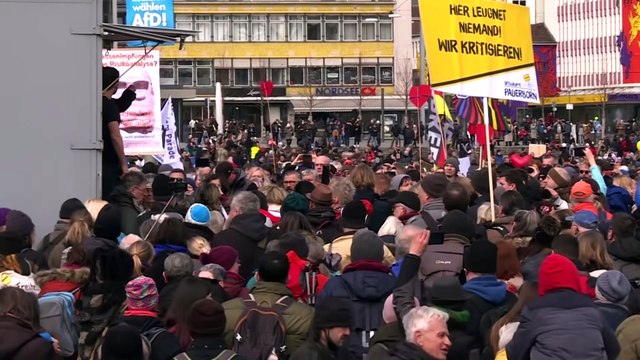 Germany police clash with protesters against virus Measures