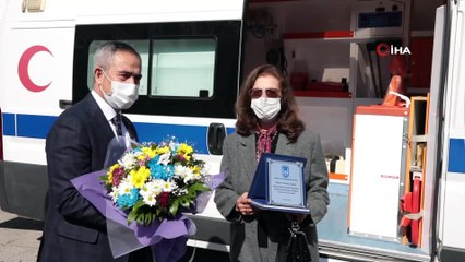 Emekli öğretmenden Ankara Büyükşehir Belediyesine anlamlı bağış