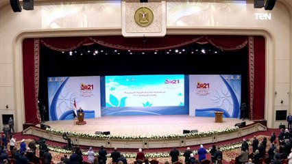 موقف طريف من السيسي": كده هيبقى مشكلة في الكلام مع الرجالة