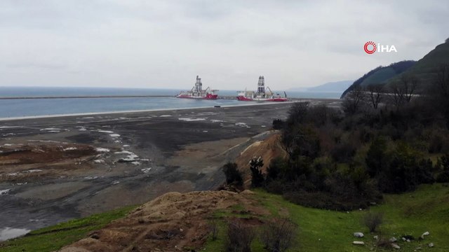 - Fatih ve Kanuni Sondaj Gemileri Filyos Limanı'nda buluştu