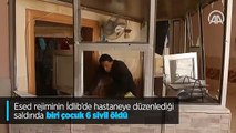 Esed rejiminin İdlib'de hastaneye düzenlediği saldırıda biri çocuk 6 sivil öldü