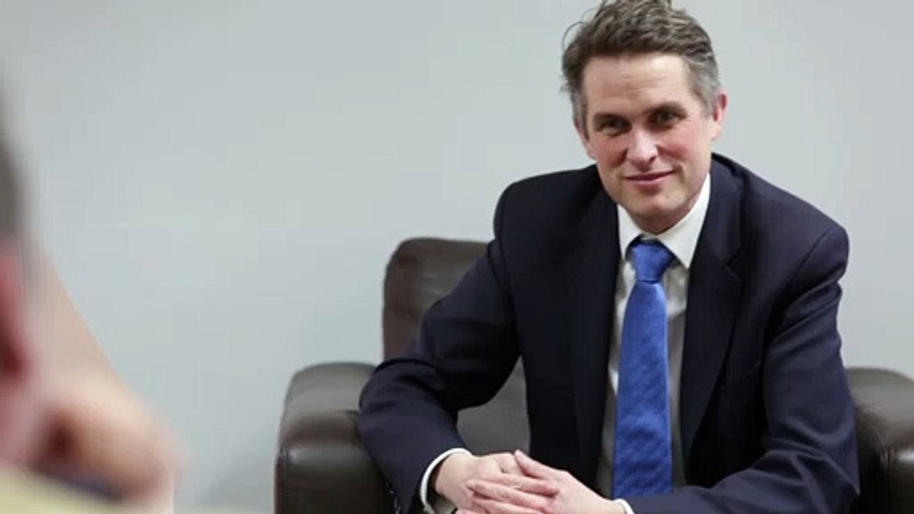 Education Secretary Gavin Williamson says he tries not to be concerned about what people think of him