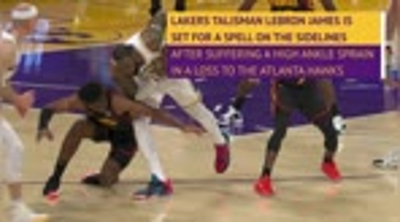 Lakers sweat on LeBron injury