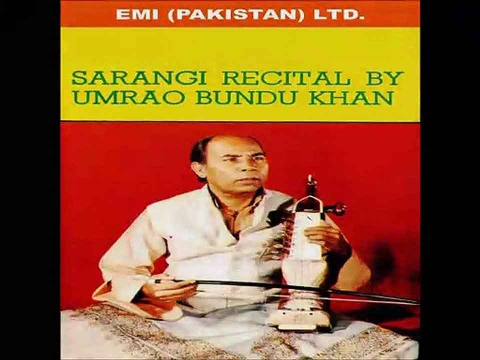 UMRAO BUNDU KHAN - CD SARANGI RECITAL