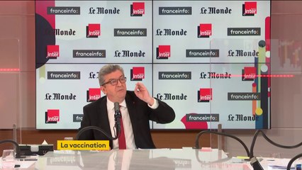 Covid-19 : Jean-Luc Mélenchon "souhaite qu'il y ait le vaccin russe en France"