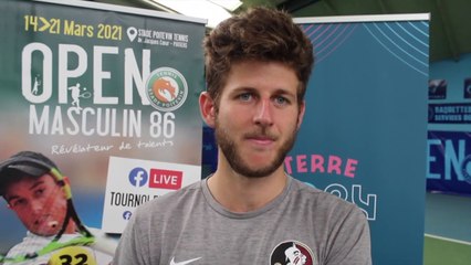 ITF - Poitiers 2021 - Lucas Poullain s'offre un 2e titre en 2021 : "C'est parfait et je vais me reposer un peu là"