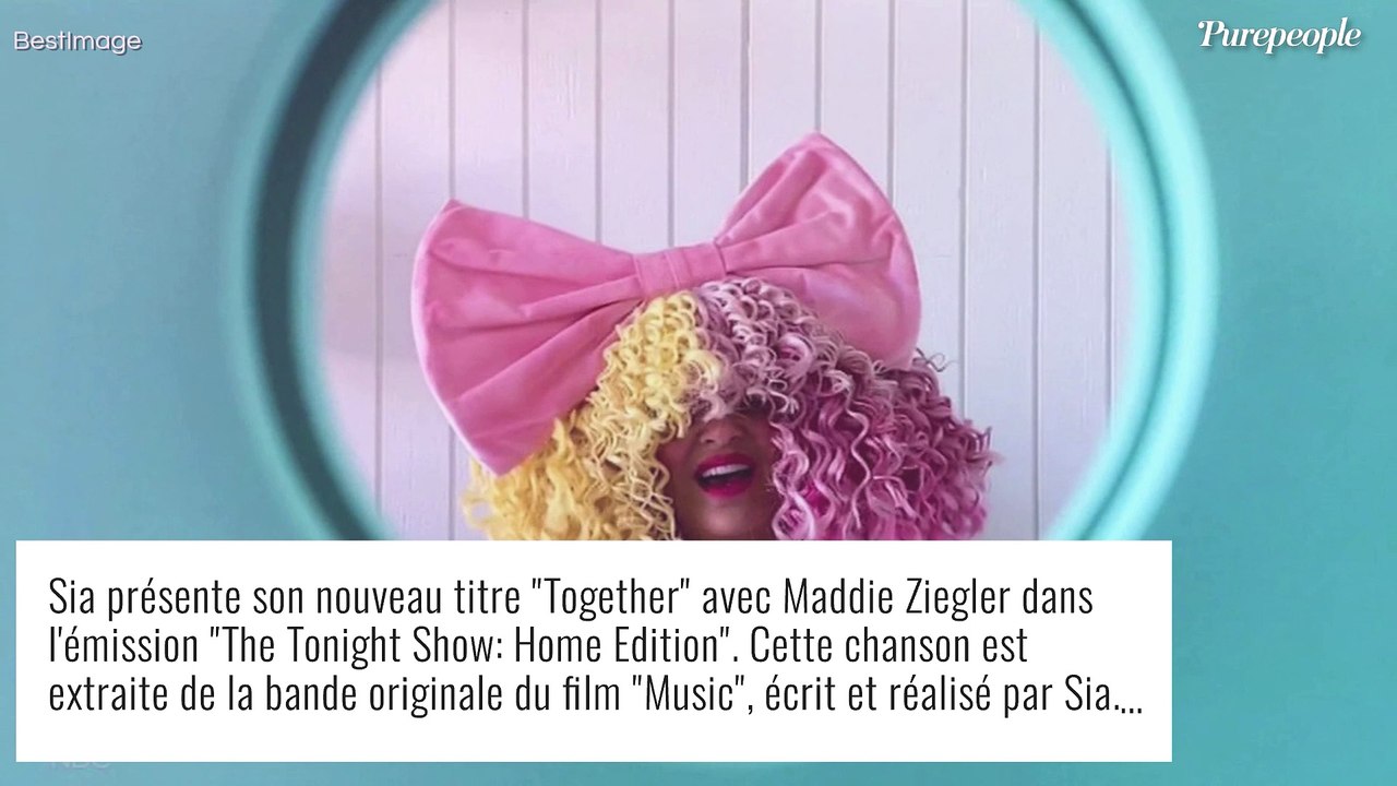 Sia : "Alcoolique et droguée en rémission", elle confie avoir eu "des pensées suicidaires"