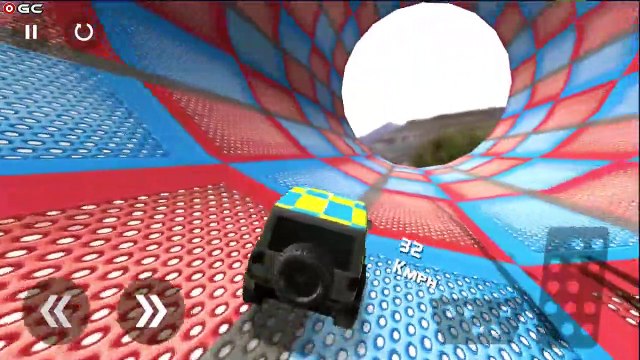 Police Mega Ramp Car Game Racing Car Stunts 3D - Impossible Gt Stunt Car Race - Android GamePlay #5