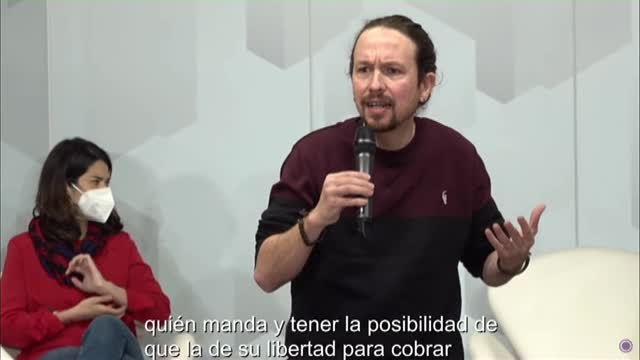 Pablo Iglesias defiende el art. 47 de la Constitución y dice que la vivienda es un derecho