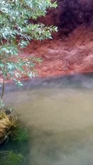 Stunning Desert Rains Roll Off Uluru