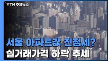 서울 아파트값 진정세 접어드나...일부 단지 실거래가격 하락 / YTN