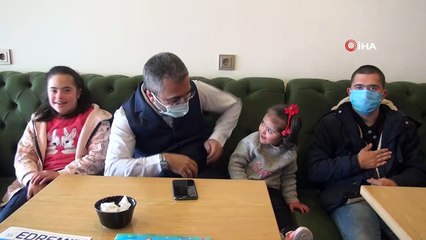 Başkan Say, down sendromlu çocuklarla bir araya geldi