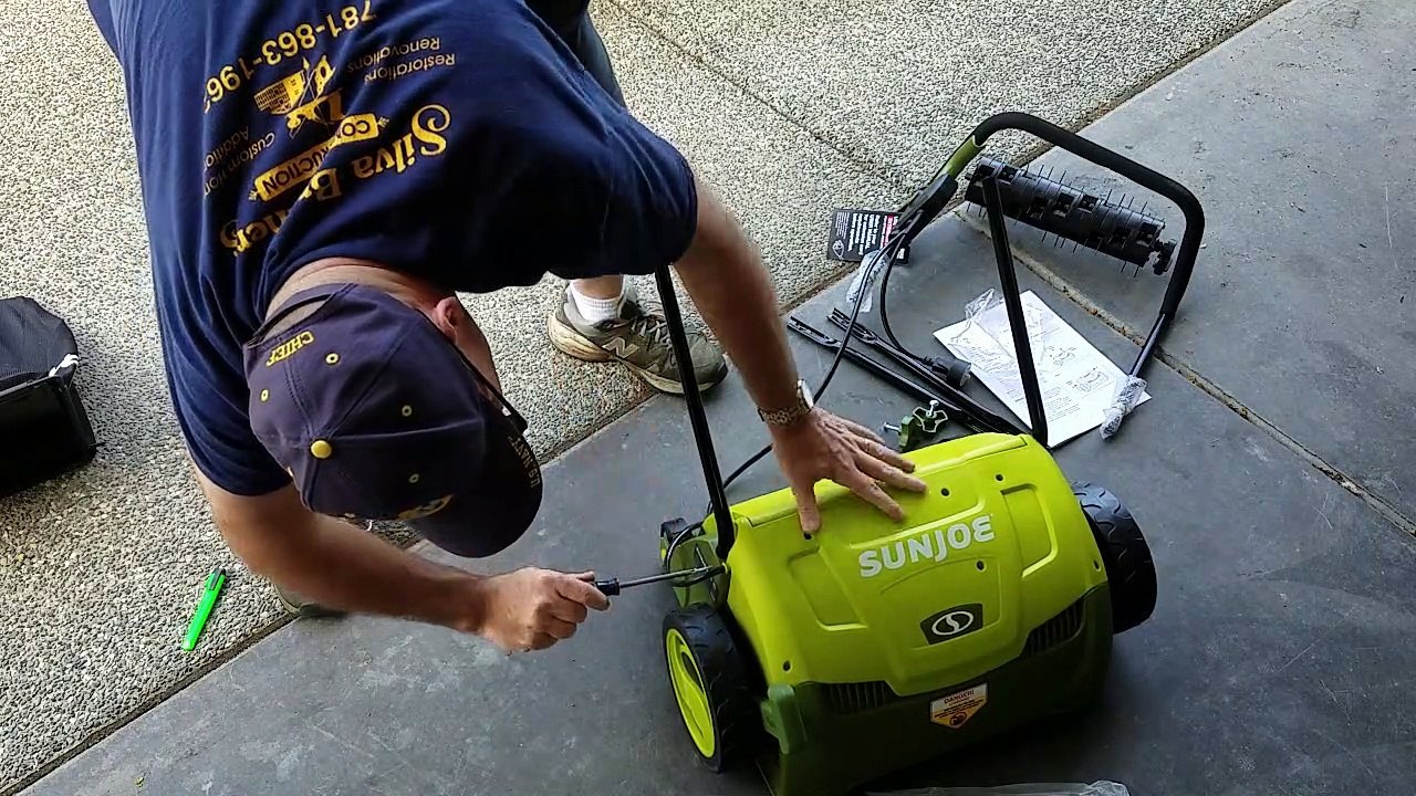 SunJoe Dethatcher | Better Lawn Guarenteed!