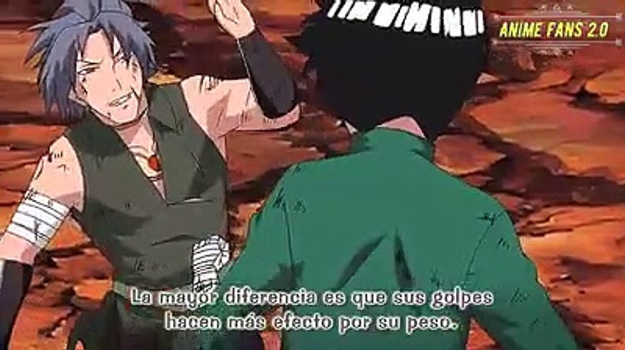 ROCK LEE SE ENFRENTA A EL MAESTRO DE GAARA.  _ ESTA ES LA RAZON POR LA QUE GAARA TIENE UNA DEFENSA DEFINITIVA  [NARUTO]
