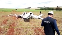 Acidente aéreo: região onde avião caiu é periciada pelo Cenipa