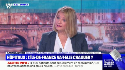 Karine Lacombe (AP-HP): "Il ne faut pas croire que le secteur privé n'est pas mobilisé"
