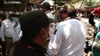 México aumenta su vigilancia en la frontera con Guatemala para evitar la entrada de menores