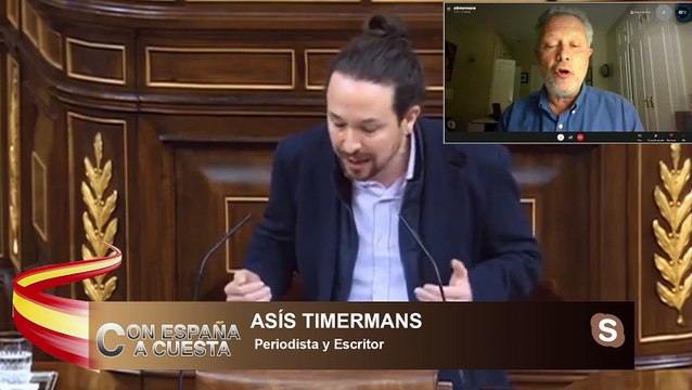 ASIS TIMERMANS: ¡RUINA DE MADRID! IGLESIAS TIENE IDEALES CHAVISTAS Y CASTRISTAS, QUIERE LLEVAR A ESPAÑA AL COMUNSIMO.
