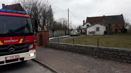 Taintignies incendie rue Bonnet 21.03.2021