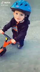 Hi mom i_m just riding cute kid toddler tiktok