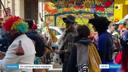 Marseille : un carnaval sauvage rassemble des milliers de personnes en pleine pandémie