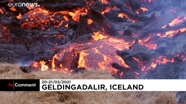 Извержение Фаградальсфьядля