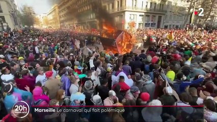 Marseille : plusieurs milliers de personnes rassemblées pour un carnaval non autorisé