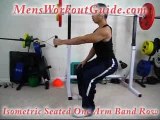 Exercise of the Day: Isometric Seated One Arm Band Row