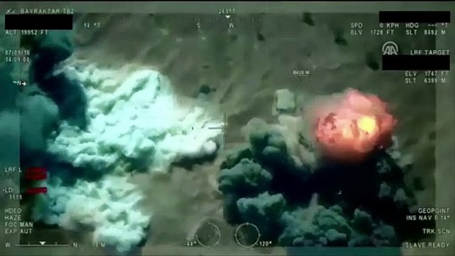 DAEŞ hedefleri böyle vuruldu