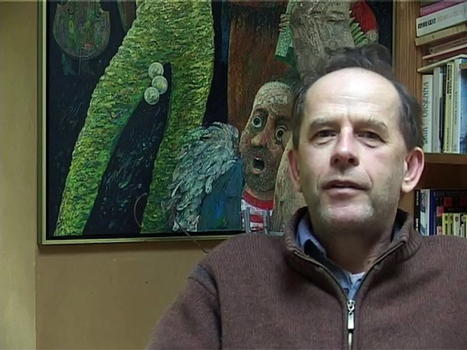 Cirque Plume : interview de Bernard Kudlak à propos du spectacle "Toiles" (1993-1995)