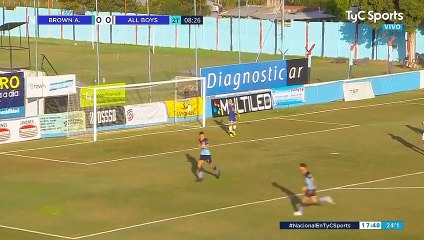 Brown 1-1 All Boys - Primera Nacional - Fecha 2