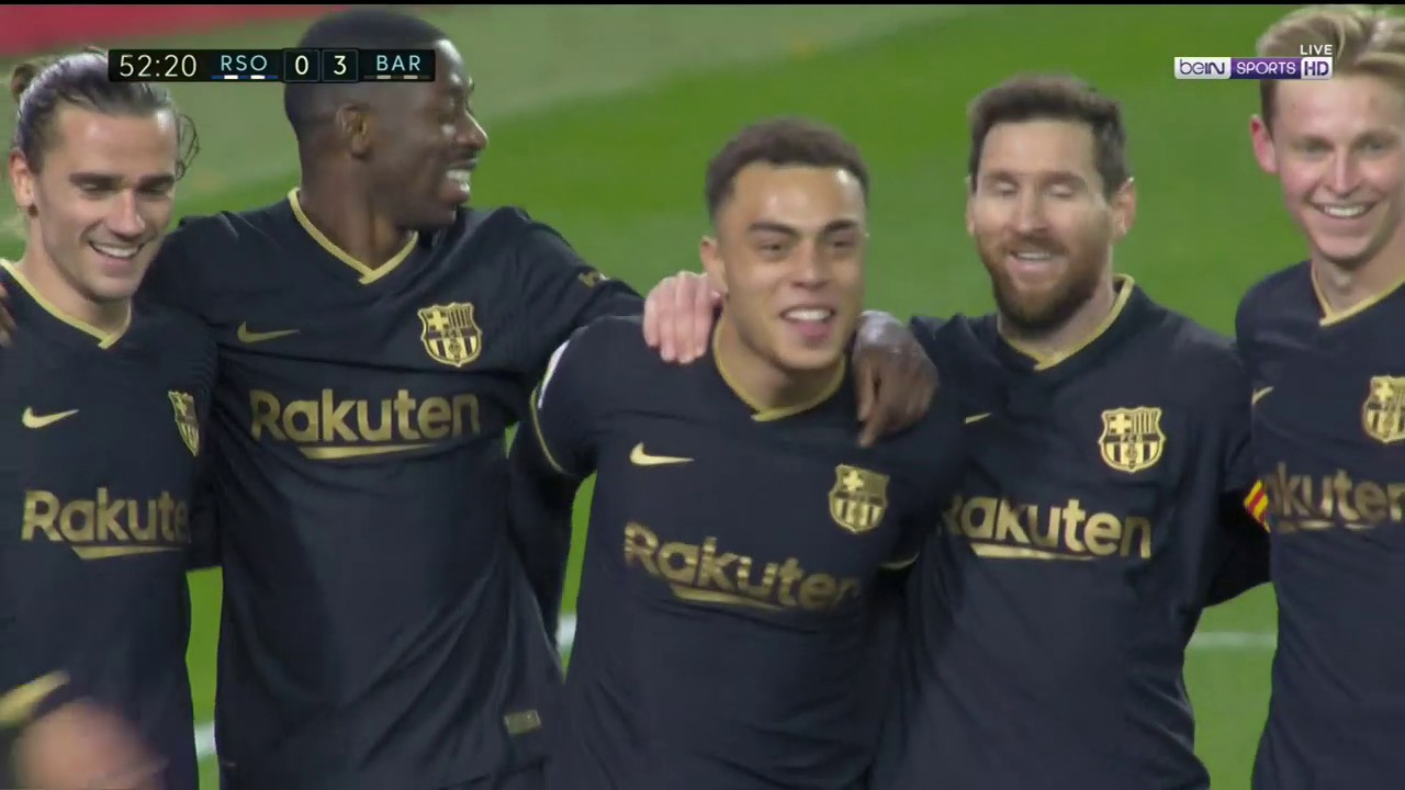 Highlights: Real Sociedad 1-6 Barcelona