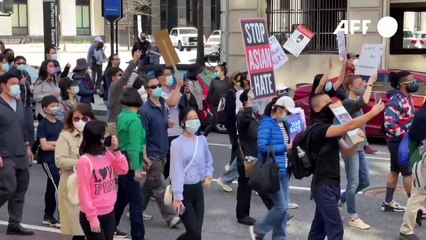 Miles de personas protestan en EEUU contra el racismo hacia los asiáticos