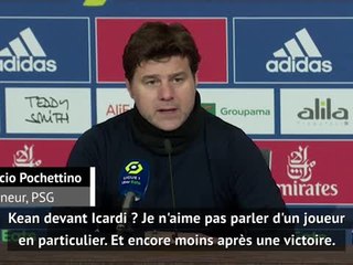 30e j. - Kean devant Icardi ? Pour Pochettino, "les deux sont importants"