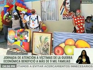 Gobierno desplegó jornada de atención integral a víctimas de la guerra económica en Aragua