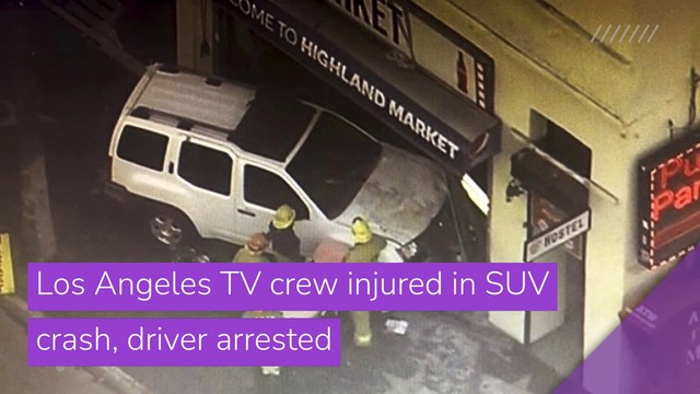 Los Angeles TV crew injured in SUV crash, driver arrested, and other top stories in entertainment from March 22, 2021.