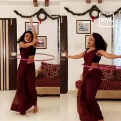 This Video Of Abigail Ambose Doing Hula Hoop Dance In A Sari Goes Viral