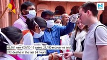 India records nearly 47,000 coronavirus cases in biggest daily spike of 2021
