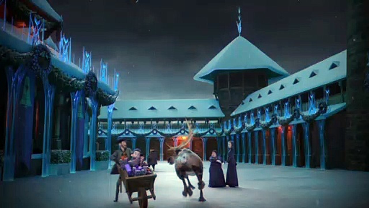 La Reine des Neiges Joyeuses fêtes avec Olaf Film Extrait - Sven cherche de l'aide Disney