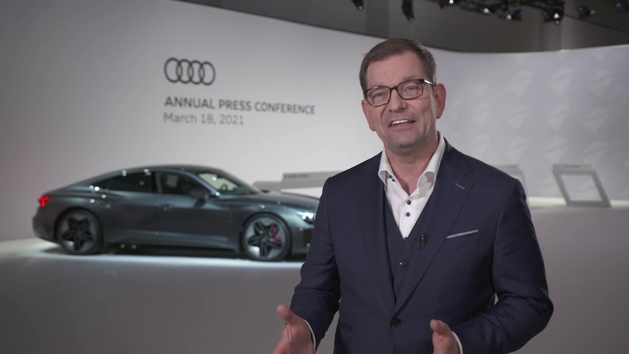 Interview Markus Duesmann im Rahmen der Audi Jahrespressekonferenz 2021