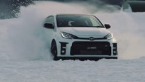 Toyota GR Yaris. Snow drive