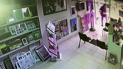 Film sahnelerinin aratmayan pompalı tüfekli kovalamaca kamerada: 1 yaralı