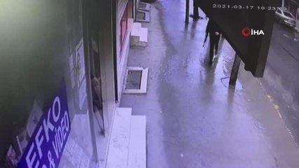 Film sahnelerinin aratmayan pompalı tüfekli kovalamaca kamerada: 1 yaralı