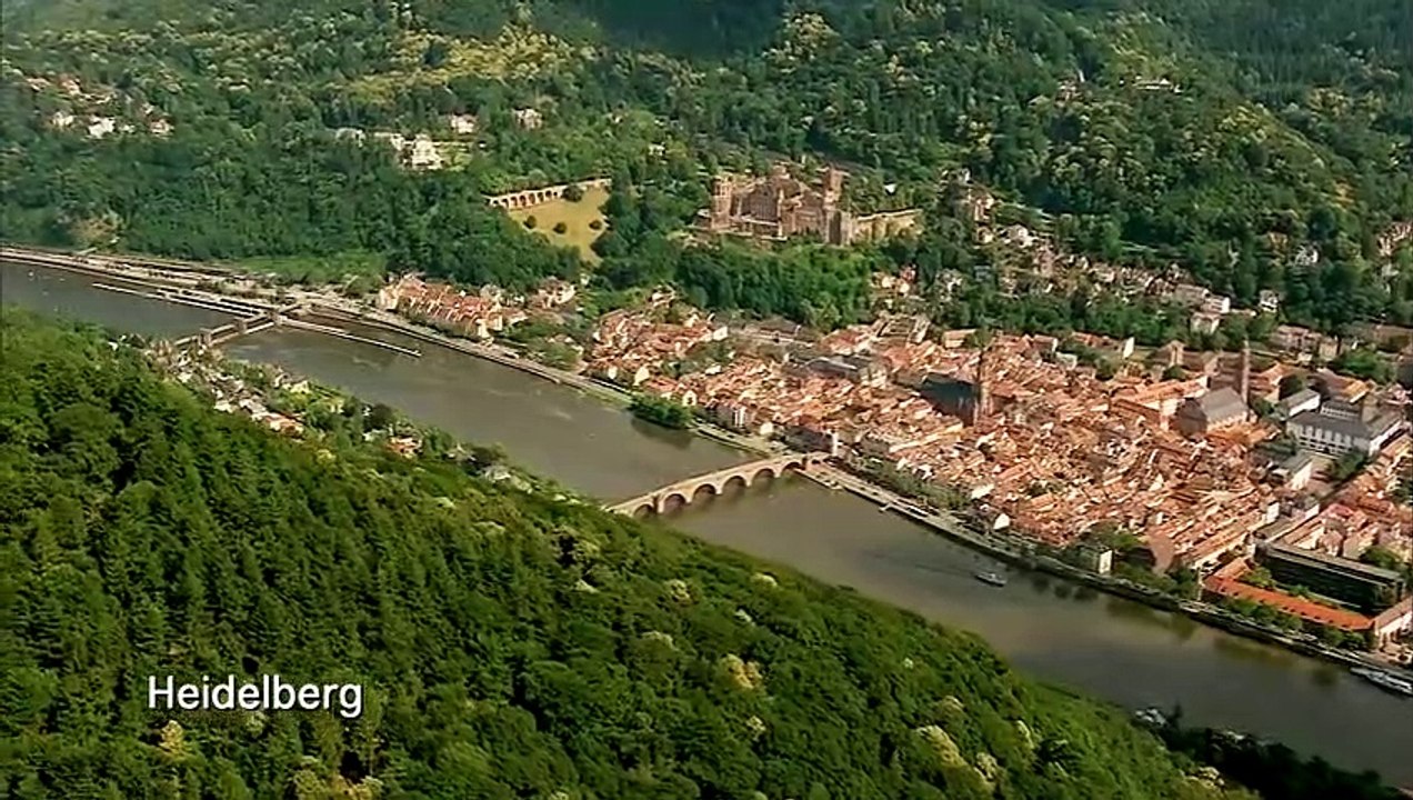 Baden-Württemberg von oben Film