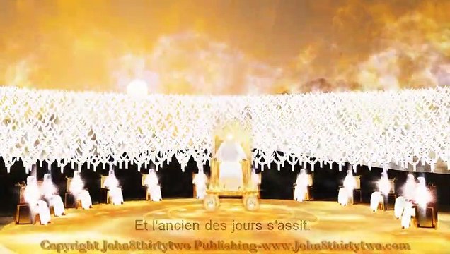L'Ancien des Jours. Vision de Dieu. Daniel 79,10. Jugement du trône.