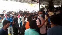 शाजापुर आर्मी भर्ती रैली में शामिल होने वाले युवकों को आ रही परेशानी