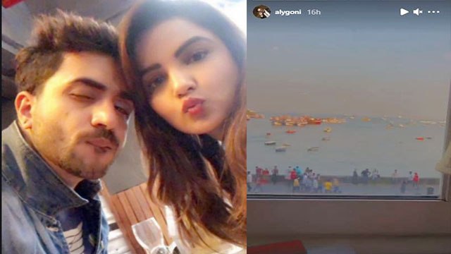 Jasmin Bhasin और Aly Goni गए यहां और किया ये काम; Watch video | FilmiBeat