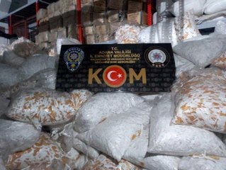 Adana'da 4 milyon 950 bin kaçak makaron ele geçirildi